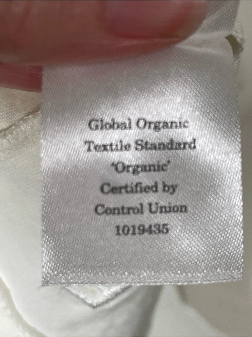 Everlane Men’s The Uniform Organic Crew Size XXL Slim Fit in Ivory - Picture 15 of 15